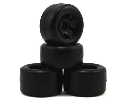 CRC 2320 Black F1 RT1 Front and Rear Pre-Mounted Tire Set