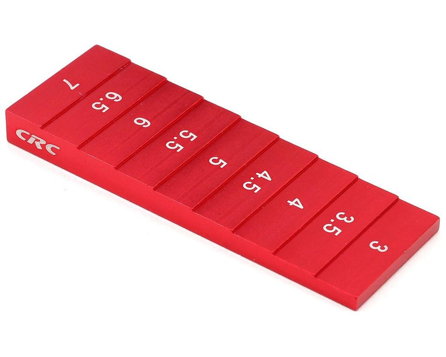 CRC 4259 Red Anodized Wide Ride Height Gauge