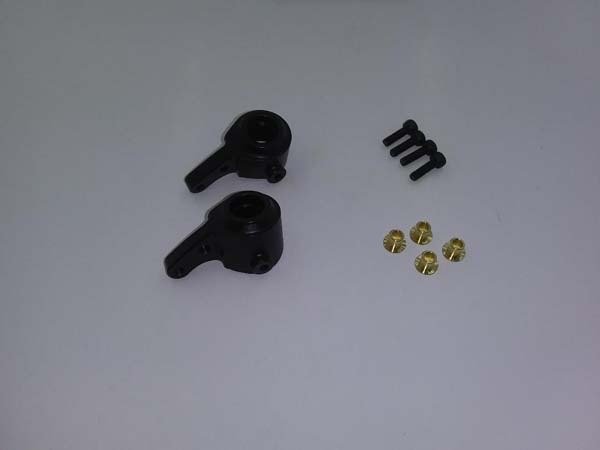 Cross RC 97400320 Black CNC Aluminum Steering Knuckle for Demon G2 Axle