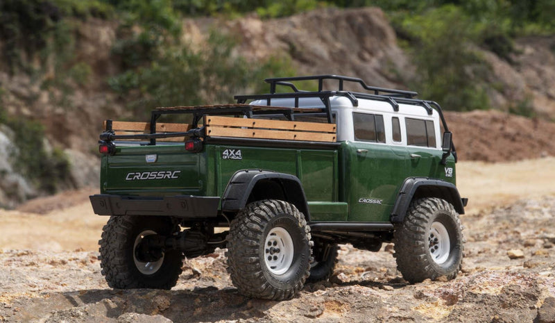 Cross RC JT4 1/10 4x4 RTR Scale Rock Crawler Green and White