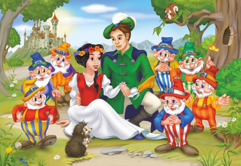 D-Toys 60396 Snow White 60 Piece Jigsaw Puzzle