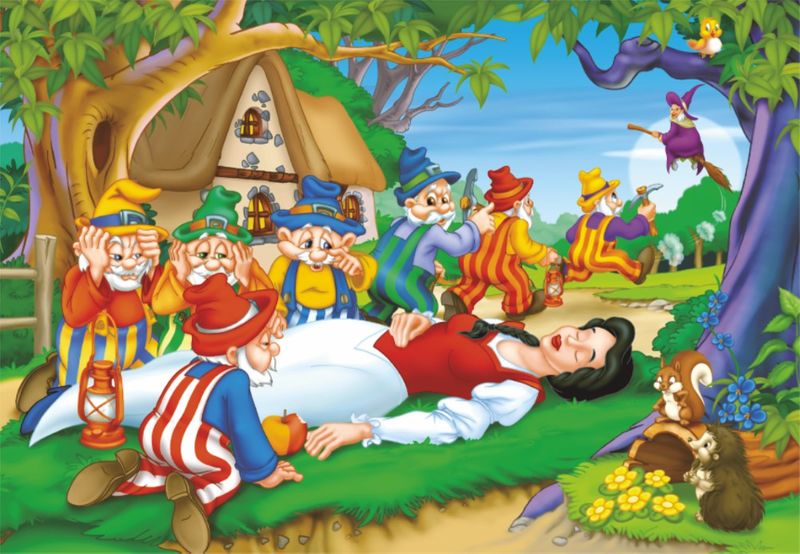 D-Toys 60495 Snow White 160 Piece Jigsaw Puzzle