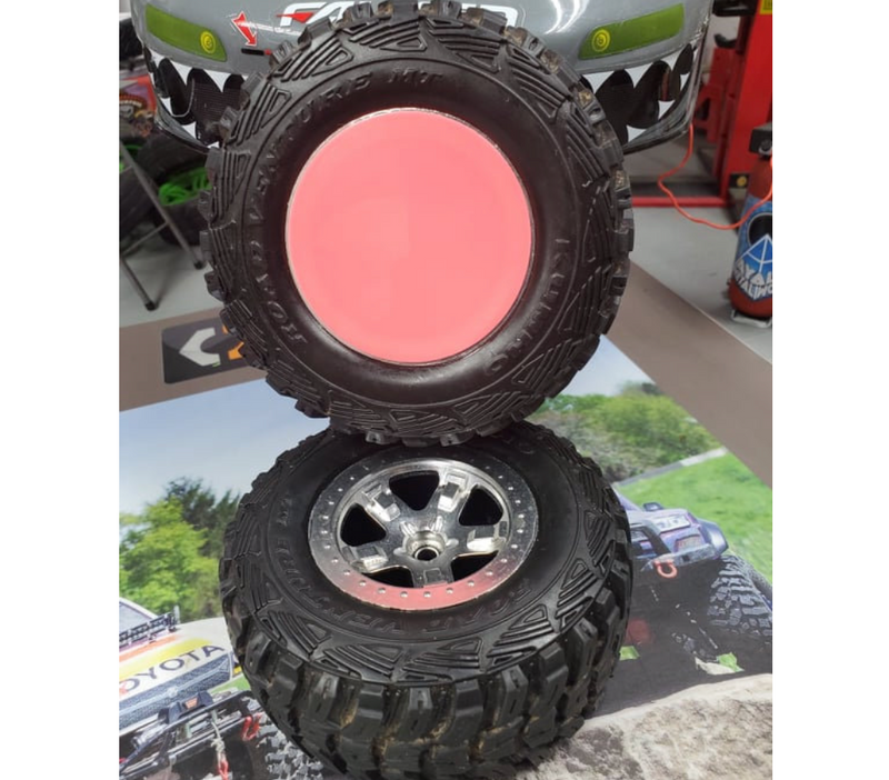 Darkside 3D Printing Wheel Dots for Traxxas 5 Spoke Wheels (Colors Vary)