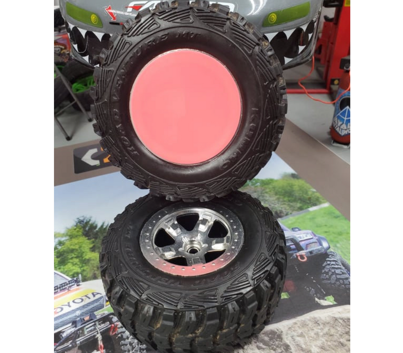 Darkside 3D Printing Wheel Dots for Traxxas 5 Spoke Wheels (Colors Vary)