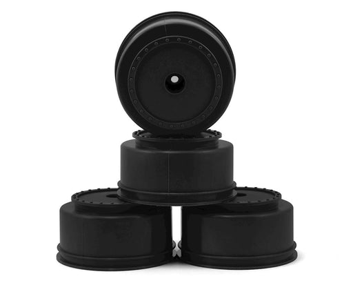 DE Racing BS4-UB Black Borrego SCT Wheels for Traxxas Slash 4 Pack