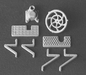 Detail Associates BW-6401 Brakewheel & Gear - Equipco Style
