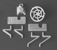 bw gear Detail Associates BW-6401 Brakewheel & Gear