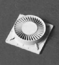 Detail Associates FA-2001 34" Flat Top Cooling Fans 4 Pack