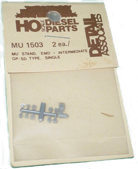 Detail Associates MU-1503 HO Scale MU Stands for GP/SD 2 Pack
