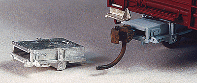 Details West CC-1023 HO Scale "20 Inch" Cushion Coupler Pocket 1 Pair