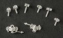 Details West GT-957 HO Scale Bethlehem Model 22 Ground Throw Turnout Details with Targets