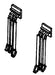 Details West MU-294 HO Scale MU 3 Hose Cluster 36" 4 Pack
