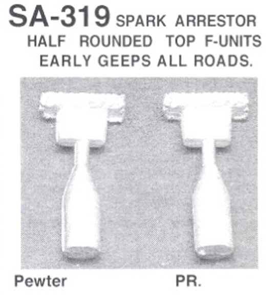 Details West SA-319 Spark Arrestor with Half Round Top 2 Pack