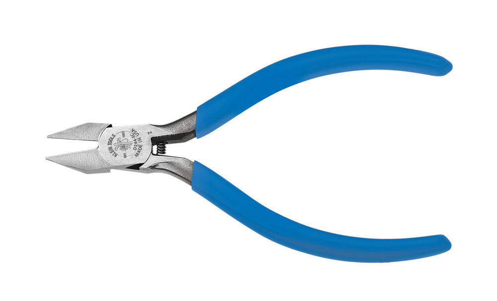 Diagonal Cutting Pliers Pointed nose, Narrow Jaws