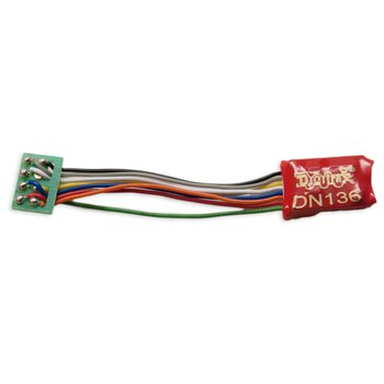 Digitrax DN136PS HO & N Scale 3 Function [NMRA 8 Pin Plug DCC Decoder]