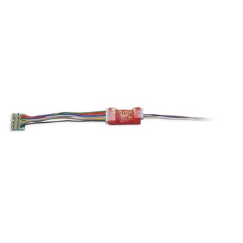 Digitrax DN166PS HO & N Scale 6 Function [NMRA 8 Pin Plug DCC Decoder]