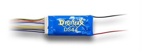 Digitrax DS44 Stationary Decoder for use with 4 Tortoise Machines
