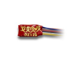 Digitrax DZ123 HO, N, & Z Scale 2 Function 1 Amp [Hardwire DCC Decoder]