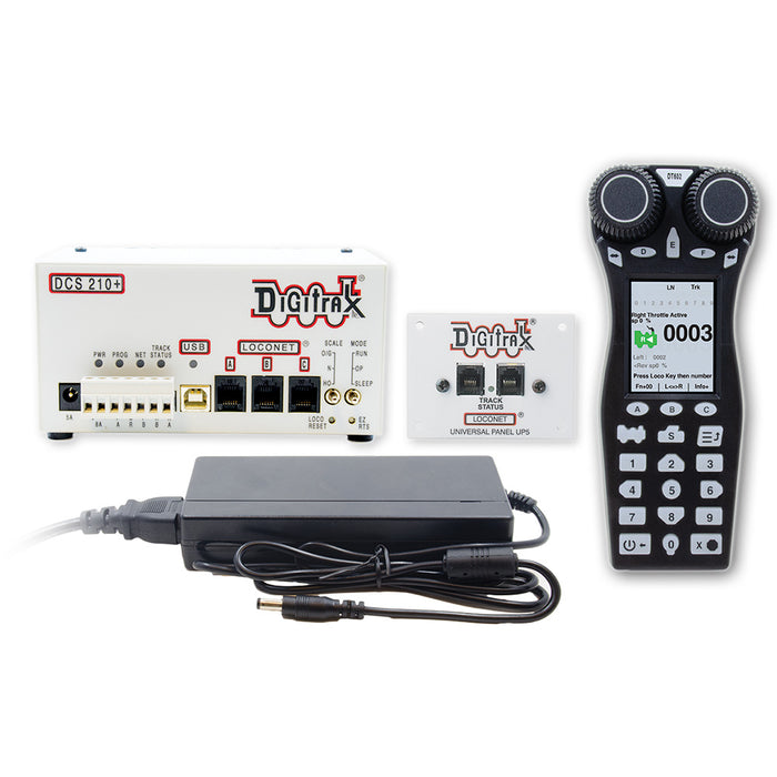 Digitrax EVOX Evolution Express Advanced 5A-8A DCC Starter Set