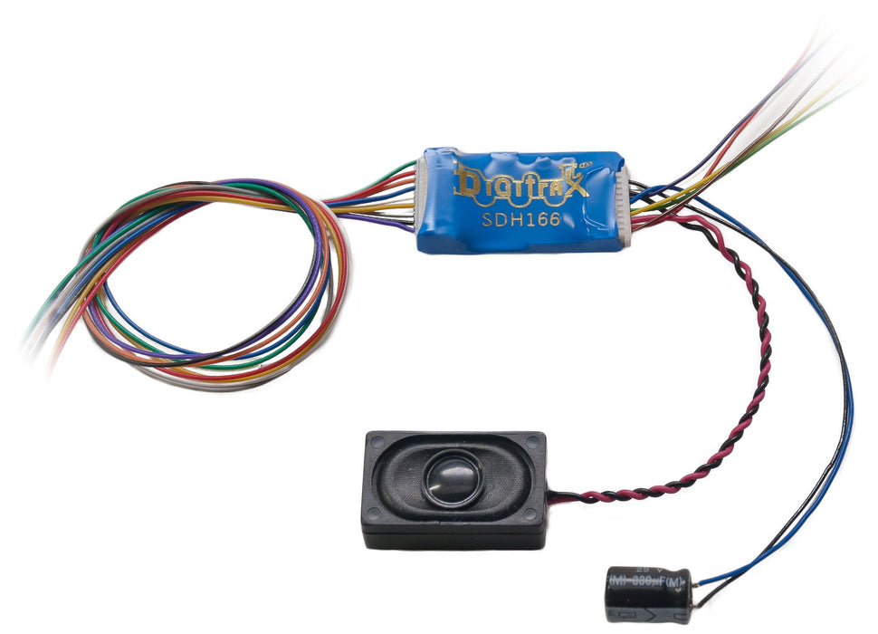 Digitrax SDH166D Sound FX DCC Decoder