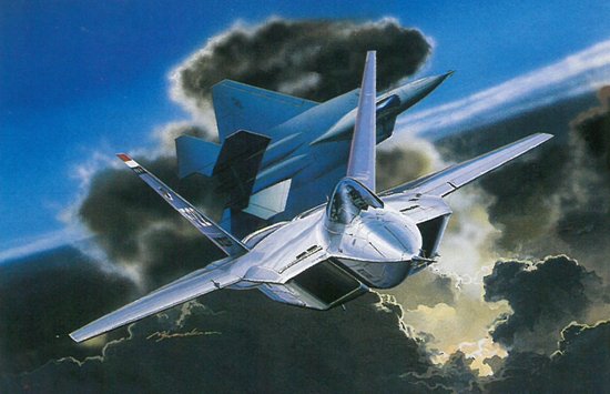 Dragon Models 2508 1/72 YF-22 Lightning 2 Fighter Jet Plastic Model Kit