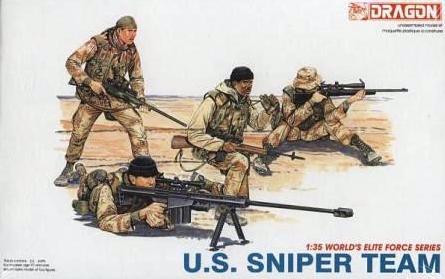 Dragon Models 3016 1/35 US Sniper Team