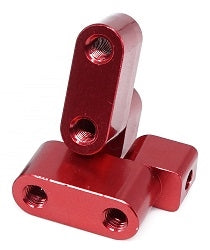 DragRace Concepts 318-0001 Red Aluminum Steering Servo Mounts