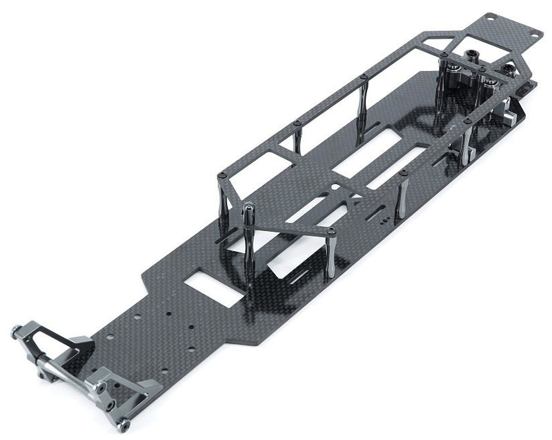 DragRace Concepts 319.1-0003 Gun Metal DRC1 V2 Drag Pak with Mid Motor Mount