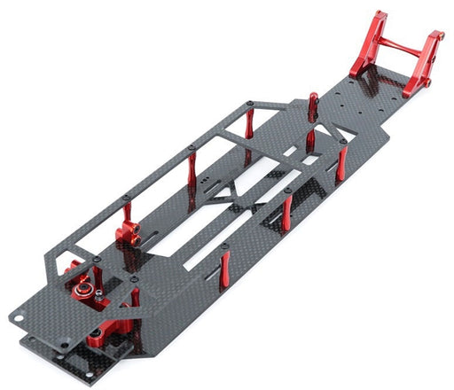 DragRace Concepts 319.1-0003 Gun Metal DRC1 V2 Drag Pak with Mid Motor Mount