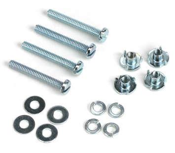 Du-Bro 128 Mounting Bolts and Blind Nuts 6-32 x 1 1/4" 4 Pack