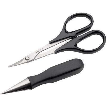 Du-Bro 2330 Curved Body Scissors and Reamer Set