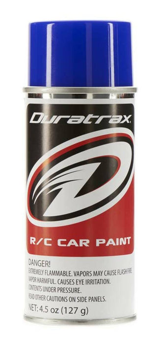 Duratrax 4252 PC252 Polycarbonate Spray Paint 4.5oz Blue Flash