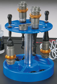 Duratrax DTXC2385 Pit Tech Deluxe Shock Stand Blue