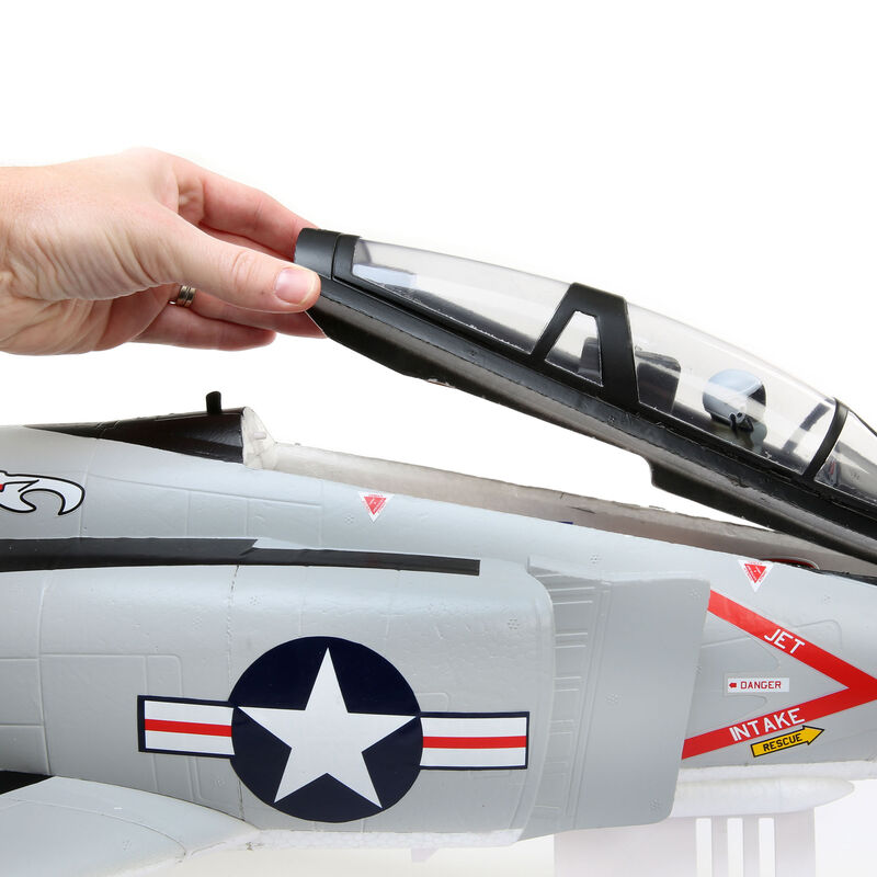 E-flite 7950 F-4 Phantom 80mm EDF BNF Basic with ASX3 and Safe Select