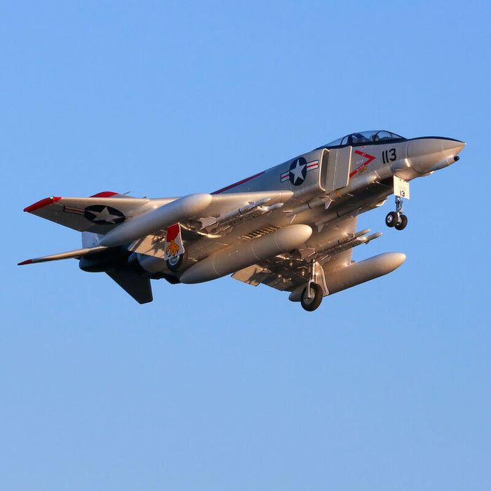 E-flite 7950 F-4 Phantom 80mm EDF BNF Basic with ASX3 and Safe Select