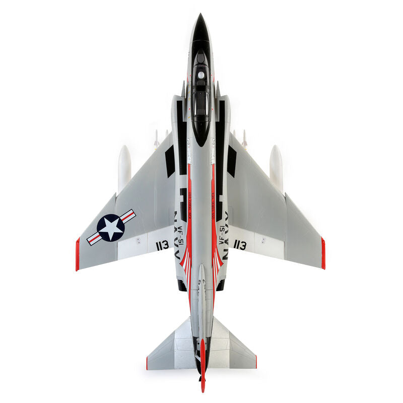 E-flite 7950 F-4 Phantom 80mm EDF BNF Basic with ASX3 and Safe Select