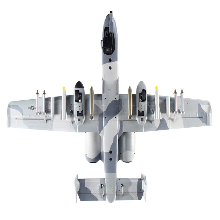 E-flite EFL011500 A-10 Thunderbolt II Twin Motor 64mm EDF BNF-B AS3X and SAFE
