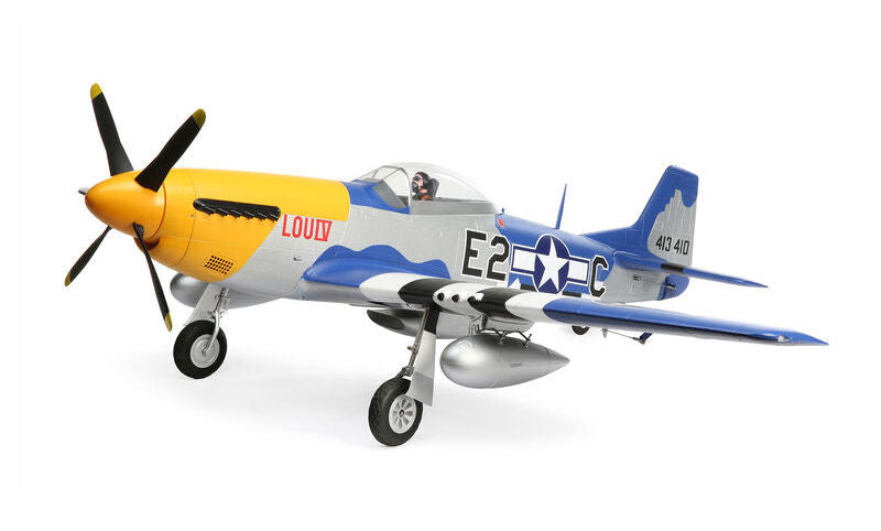 E-flite EFL01250C P-51D Mustang 1.5m BNF Basic Electric Airplane