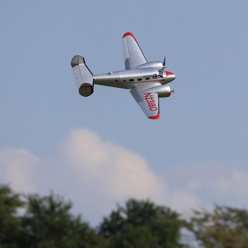 E-flite EFL106250 Twin Beechcraft D18 1.5m BNF Electric Airplane