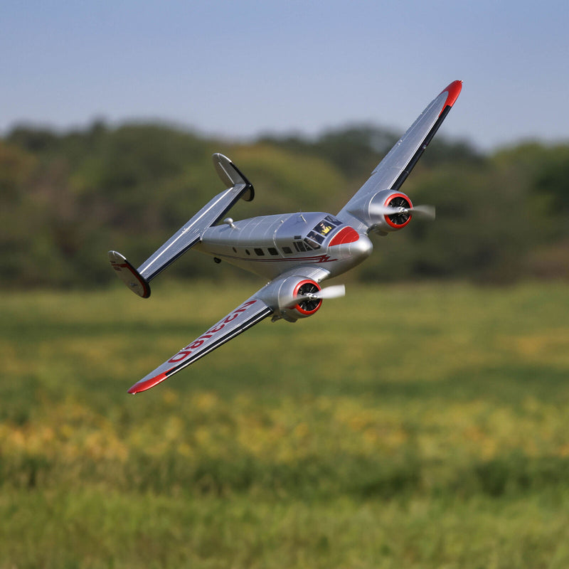 E-flite EFL106275 Twin Beechcraft D18 1.5m PNP Electric Airplane