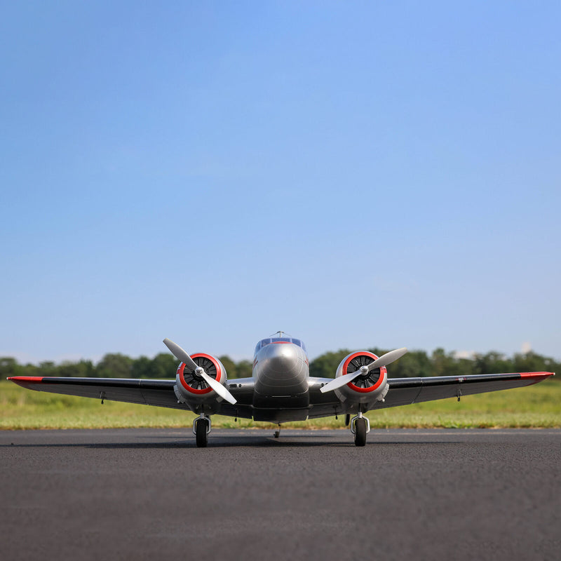 E-flite EFL106275 Twin Beechcraft D18 1.5m PNP Electric Airplane