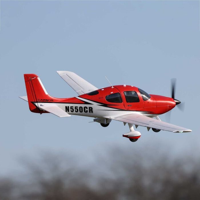 E-Flite EFL15950 Cirrus SR22T Red 1.5m BNF Basic Electric Airplane