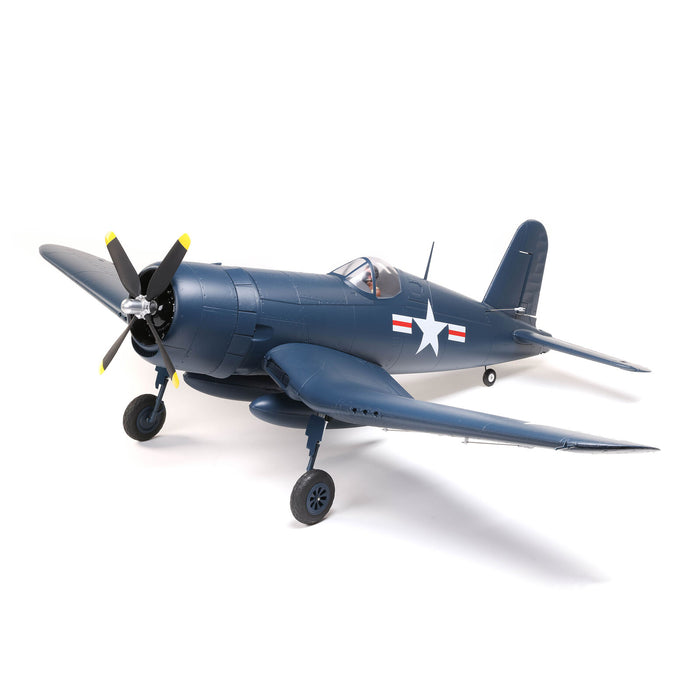 E-flite EFL18550 F4U-4 Corsair 1.2m BNF Basic Electric Airplane with AS3X & SAFE