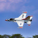 E-flite EFL87970 F-16 Thunderbird 80mm EDF Jet ARF Plus with ASX3 and Safe Select
