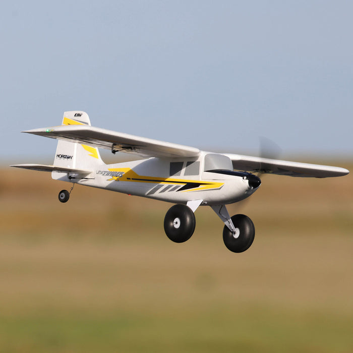 E-flite EFLU7950 UMX Timber X BNF Basic Electric Airplane with SAFE