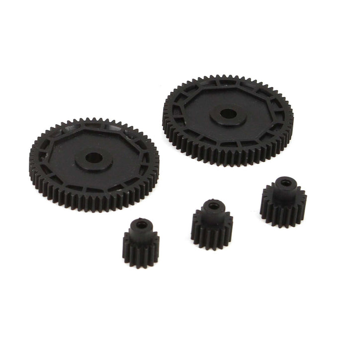 ECX 212002 Pinion and Spur Gear Set 1/18 for 4WD Vehicles