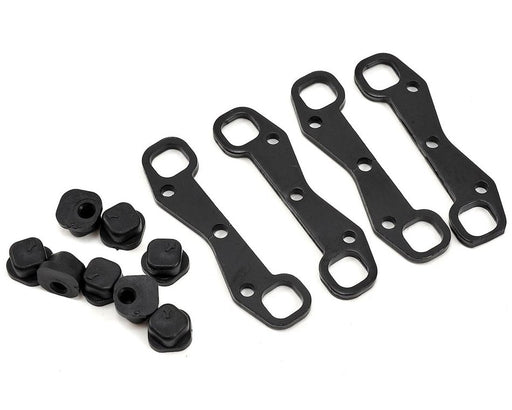 ECX 231006 Front and Rear Toe Plates with Inserts 1/10 4wd All