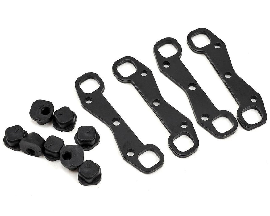 ECX 231006 Front and Rear Toe Plates with Inserts 1/10 4wd All