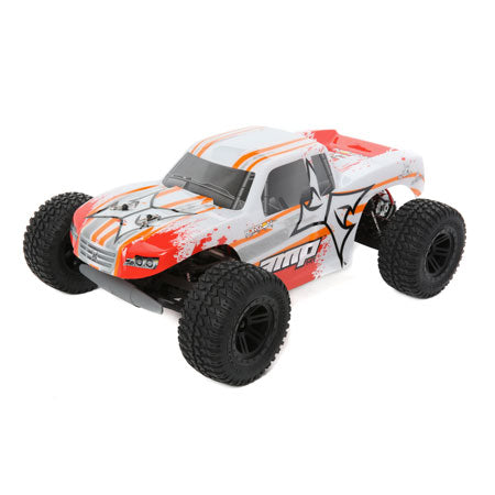 ECX 3028T1 AMP MT 1/10 RTR 2WD Monster Truck White/Orange