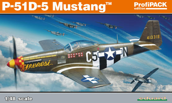 Eduard 82101 1/48 P-51D Mustang Fighter ProfiPACK Edition